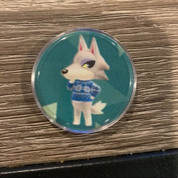 Fang Amiibo Card Coin Animal Crossing New Horizons ACNH - Picture 1 of 2